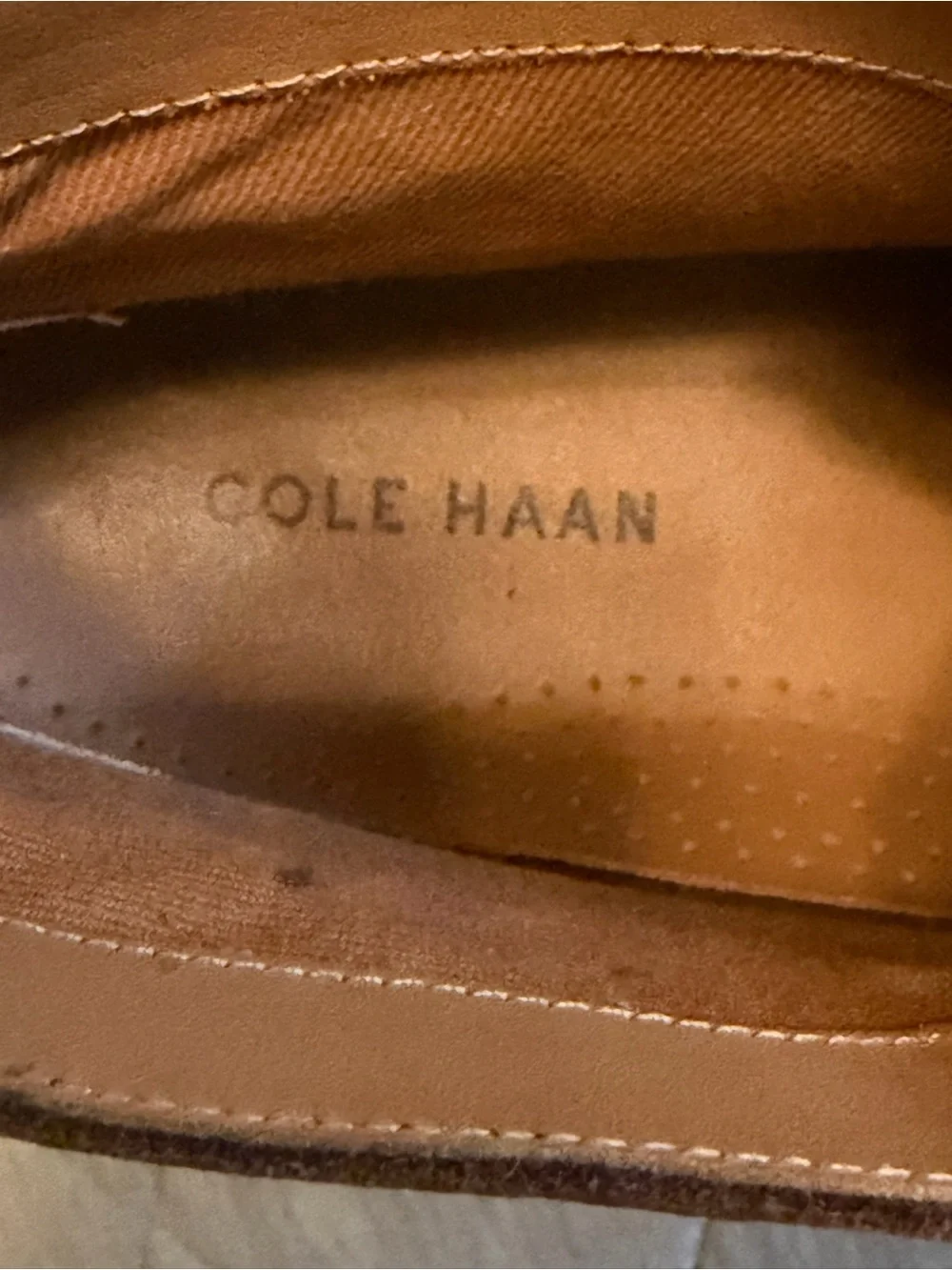 Cole Haan C28479 Men’s Brown Leather Chukka Boots Plain Toe Size 9M